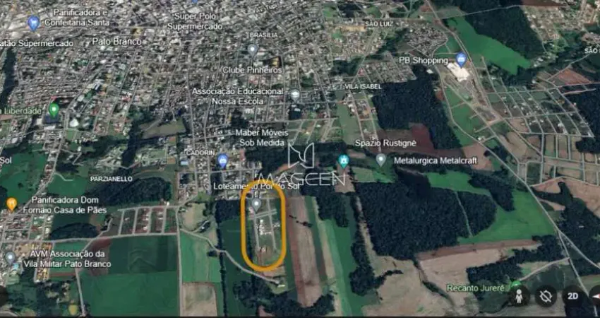 Terreno à venda na Rua Inez Boz Marcante,Pato Branco-PR, Cadorin, Pato Branco