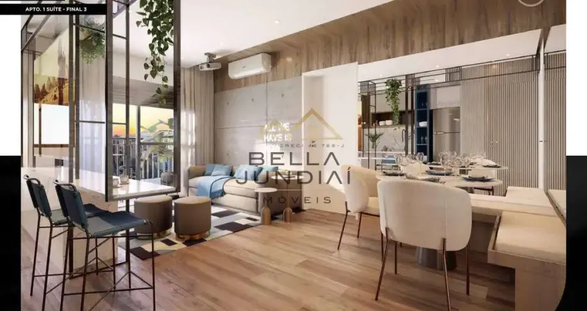 Condomínio anhangabaú design jundiaí - apartamento padrão a entregar em fev/2026 - condição incrível