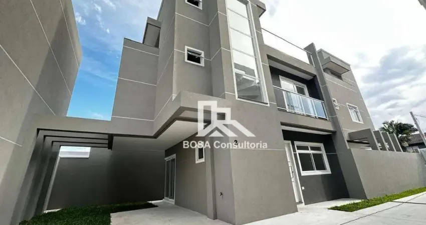 Sobrado com 3 dormitórios à venda, 129 m² por R$ 850.000,00 - Capão Raso - Curitiba/PR