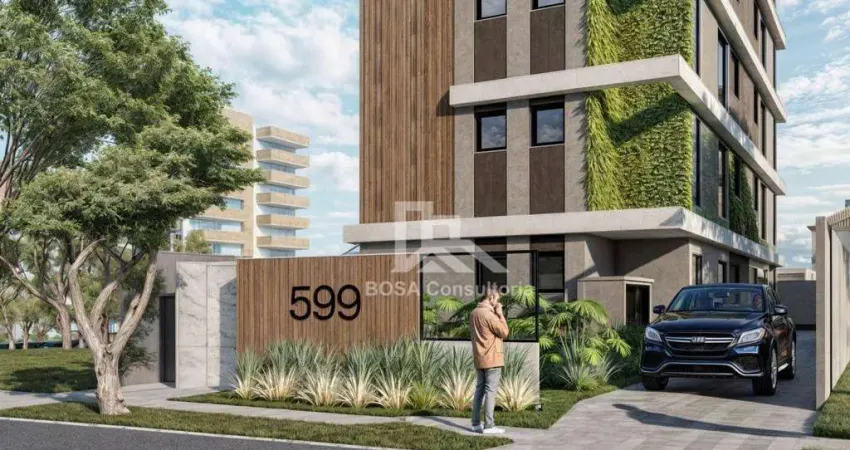 Apartamento com 1 dormitório à venda, 29 m² por r$ 230.000 - boqueirão - curitiba/pr