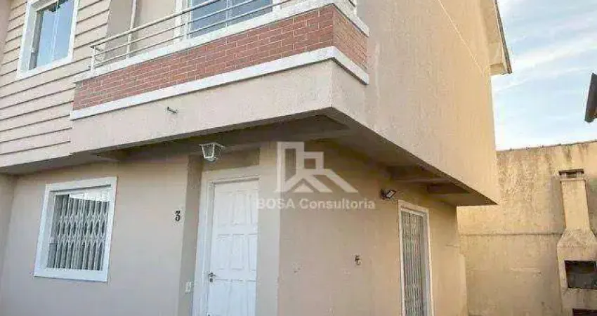 Sobrado com 3 dormitórios à venda, 85 m² por r$ 530.000 - boqueirão - curitiba/pr