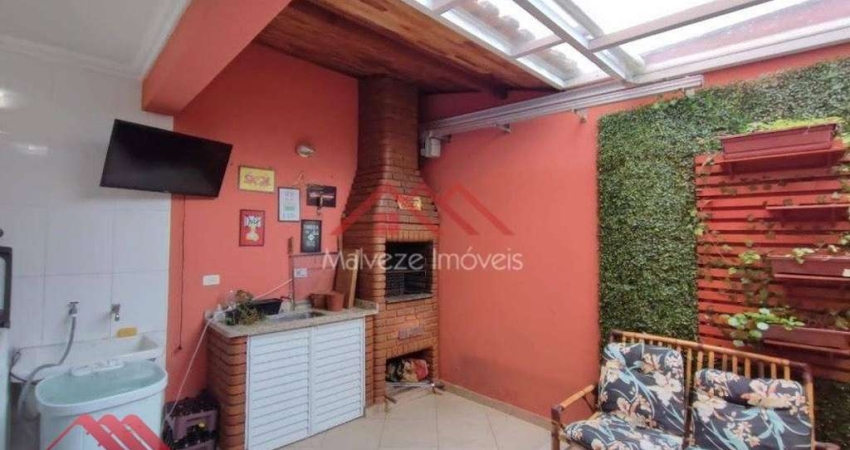 Sobrado com 3 dormitórios à venda, 168 m² por R$ 870.000,00 - Assunção - São Bernardo do Campo/SP