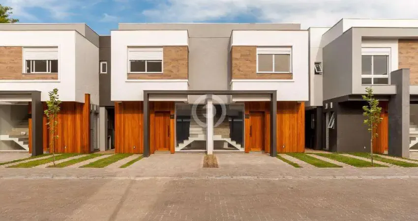 Casa à venda em São Leopoldo, Morro do Espelho, com 3 quartos, com 109.4 m², Las Rocas