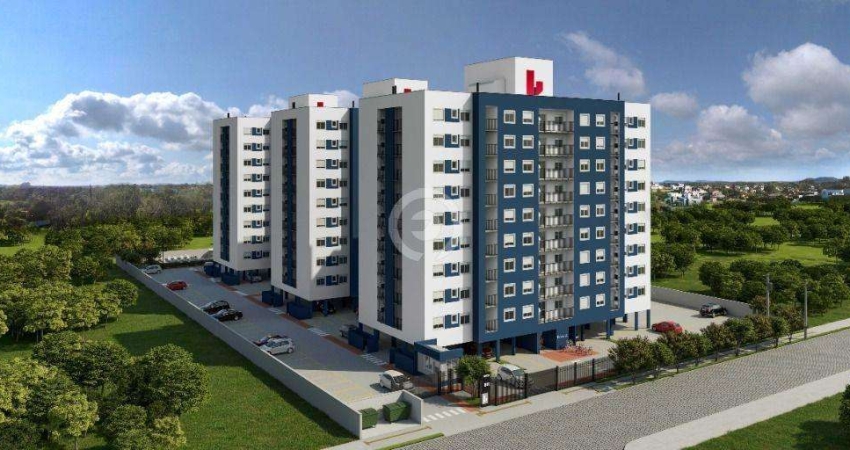 Apartamento à venda em Novo Hamburgo, Operário, com 2 quartos, com 54 m², Residencial Ibiza