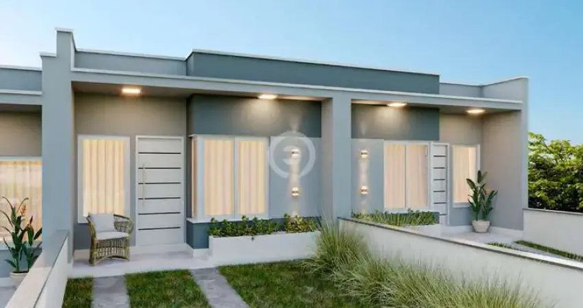 Casa à venda em são leopoldo, boa vista, com 2 quartos, com 50.65 m²