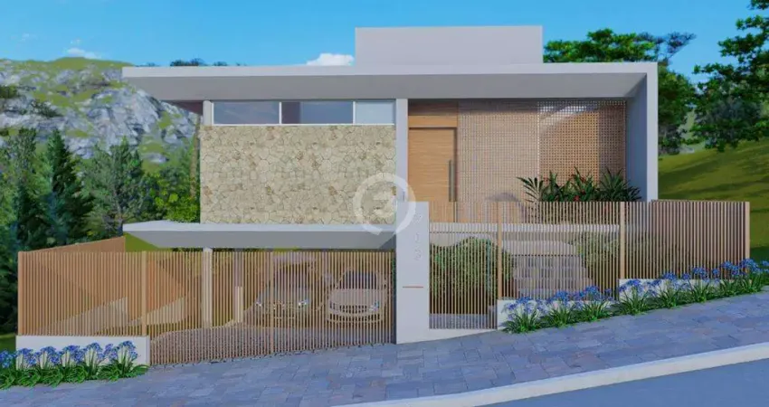 Casa à venda em ivoti, jardim panorâmico, com 3 suítes, com 303 m²