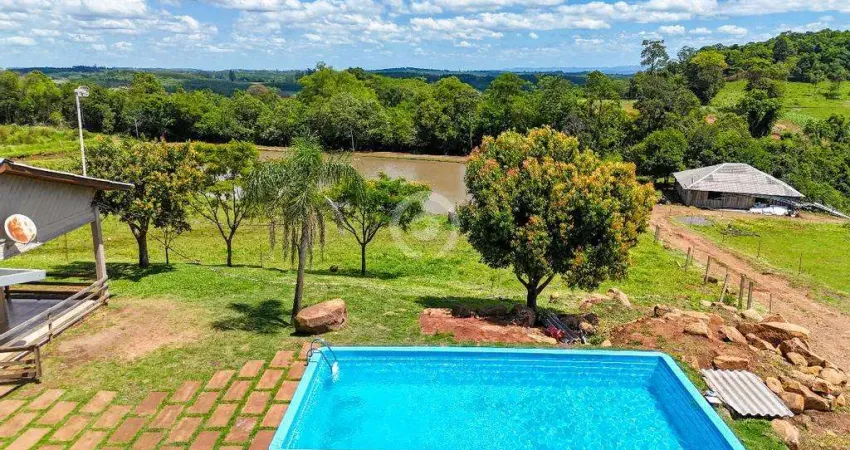 Chácara à venda em estância velha, rincão da saudade, com 2 quartos, com 30000 m²