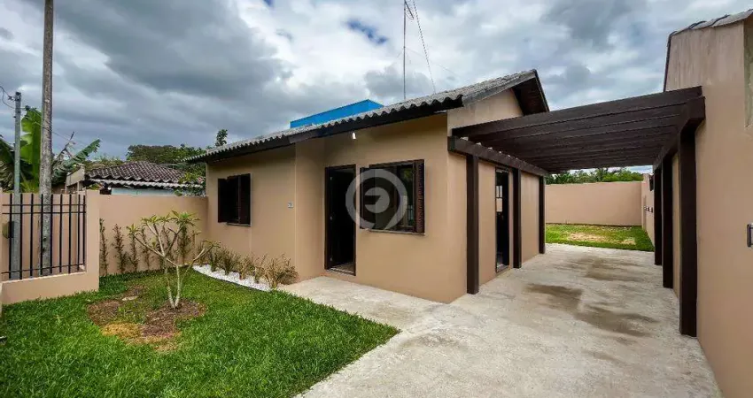 Casa à venda em estância velha, lago azul, com 2 quartos, com 80 m²