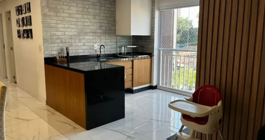 Lindo apto com Varanda Gourmet no Bairro Barcelona em SCS