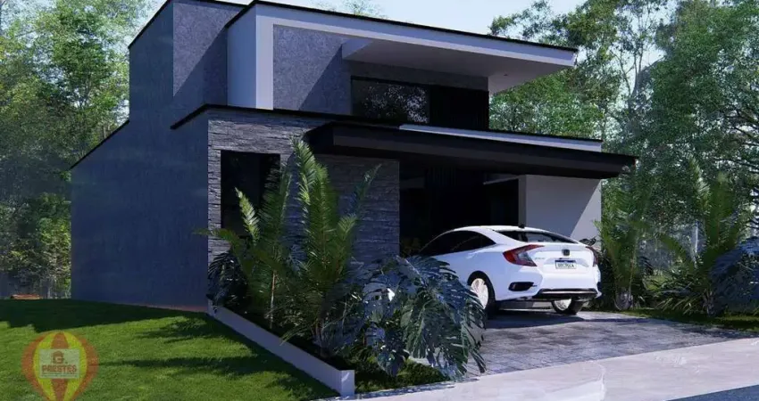 Casa com 2 dormitórios à venda, 110 m² por r$ 949.000 - condomínio terras de são francisco - sorocaba/sp