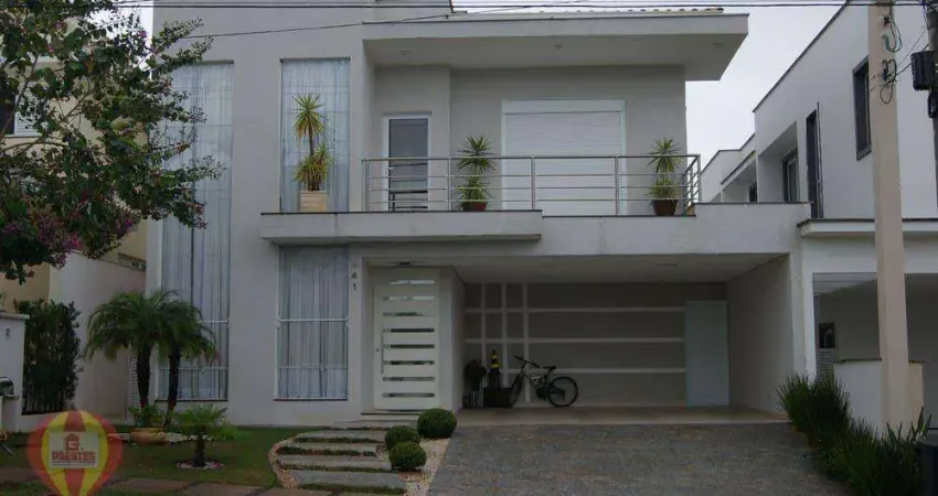 Sobrado com 3 dormitórios à venda, 320 m² por r$ 2.000.000,00 - jardim residencial mont blanc - sorocaba/sp