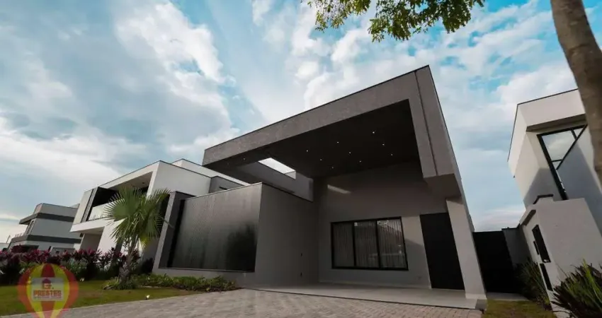 Casa com 4 dormitórios à venda, 265 m² por r$ 3.290.000,00 - condomínio alphaville nova esplanada 4 - votorantim/sp