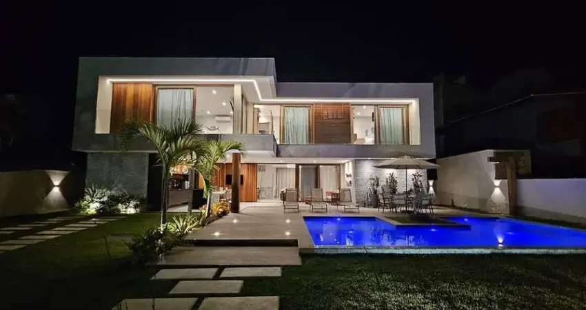 Guarajuba - Casa Alto Padrão em Guarajuba (Monte Gordo), Camaçari/BA