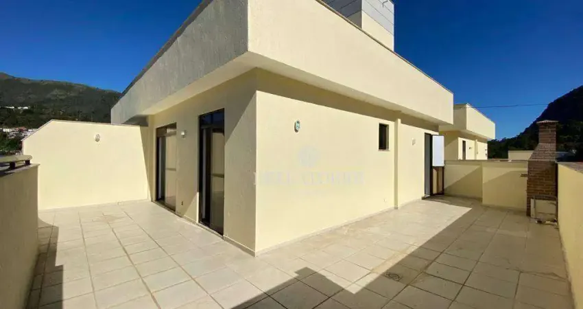 Cobertura com 4 quartos à venda, 145 m² por r$ 980.000 - alto - teresópolis/rj