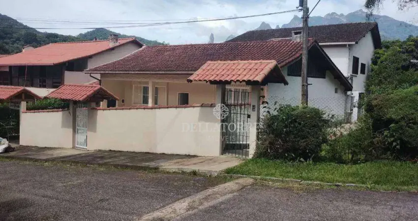 Casa com 3 dormitórios à venda, 144 m² por r$ 800.000,00 - carlos guinle - teresópolis/rj