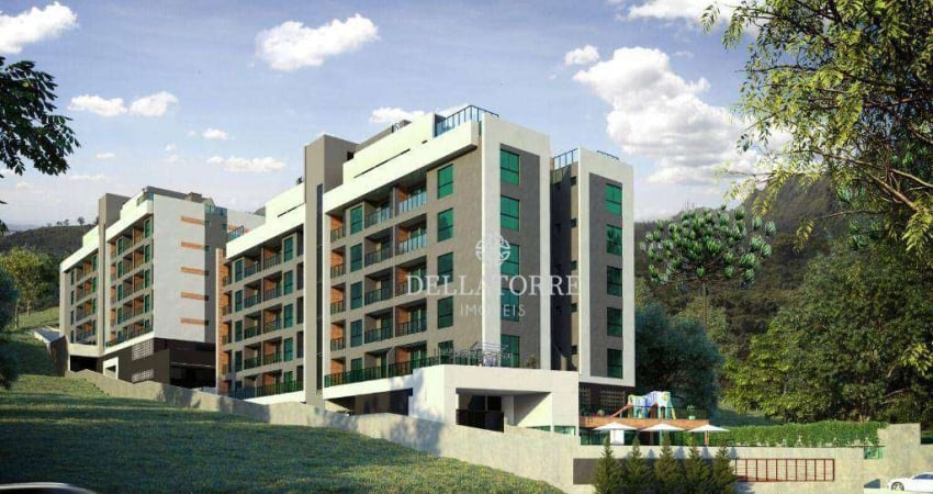 Apartamento com 2 dormitórios à venda, 68 m² por R$ 480.000,00 - Várzea - Teresópolis/RJ