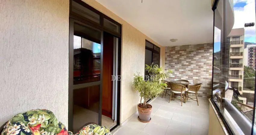 Apartamento com 3 dormitórios, 93 m² - venda por R$ 550.000,00 ou aluguel por R$ 3.418,67/mês - Alto - Teresópolis/RJ