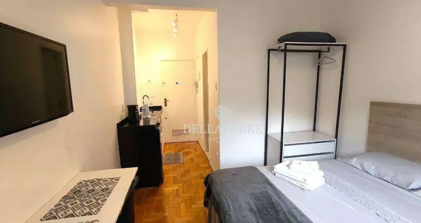 Conjugado mobiliado e com estacionamento, à venda, 15 m² por r$ 185.000 - alto - teresópolis/rj