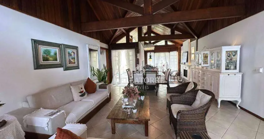 Casa com 5 quartos à venda, 247 m² por r$ 1.690.000 - carlos guinle - teresópolis/rj