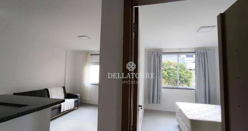 Apartamento mobiliado com 1 quarto para alugar, 49 m² por r$ 2.991/mês - alto - teresópolis/rj