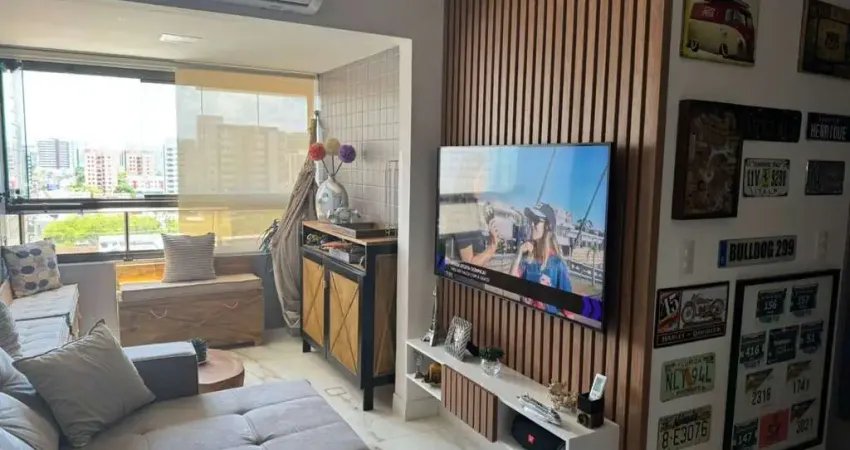 Apartamento porteira fechada no bairro da jatiúca com 2 dormitórios sendo 1 suíte - 66m²