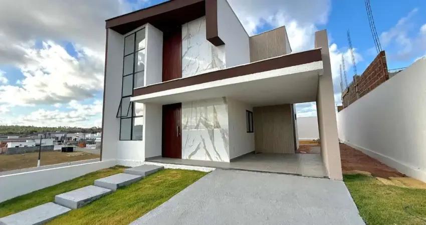 Casa em condomínio fechado em marechal deodoro com 3 dormitórios sendo 2 suítes - 200m²