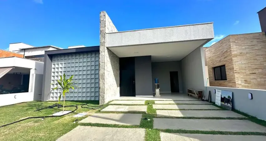 Casa com 3 dormitórios sendo 2 suítes reversíveis em condomínio fechado - 131m²