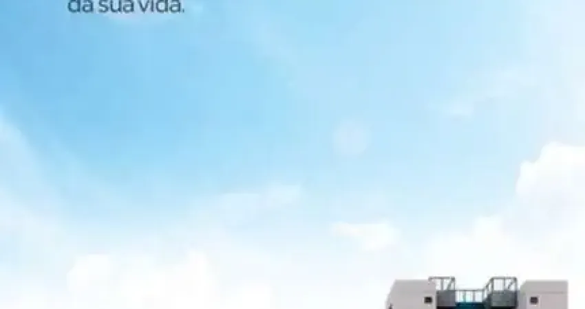 Apartamento novo, 56,90 m², 2 quartos sendo 1 suíte, varanda, elevador e lazer completo, rooftop com vista panorâmica e garagens cobertas.