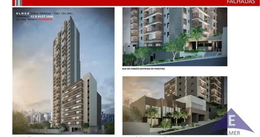 Vitra paraiso, apartamento com 1 dorm, paraíso, sp, cod: 532