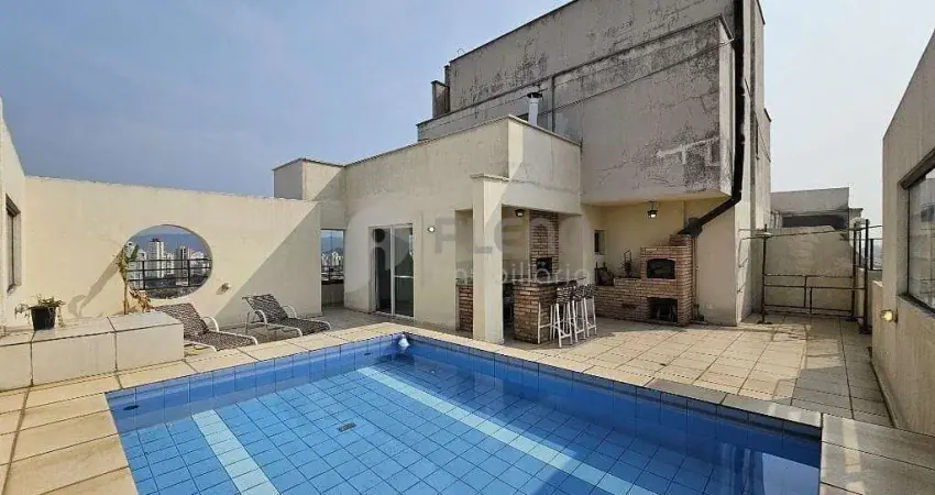 Cobertura com piscina à venda  com 3 dormitórios e 4 vagas de garagem fixas