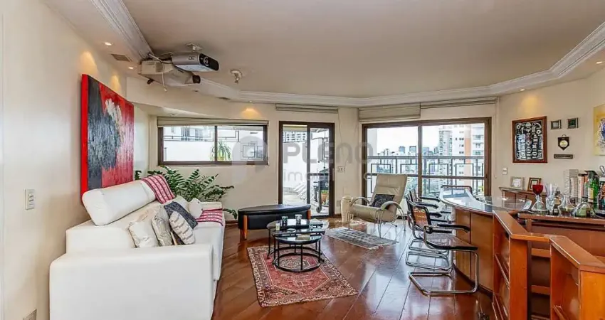 Cobertura no brooklin com 4 quartos e 3 vagas à venda, brooklin, são paulo, sp