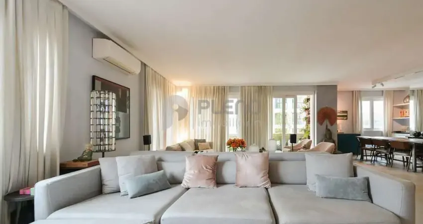 Apartamento em pinheiros com 246m², 4 suítes e 4 vagas à venda, são paulo, sp