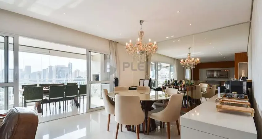 Apartamento no brooklin com 178m², 3 suítes e 3 vagas à venda, são paulo, sp