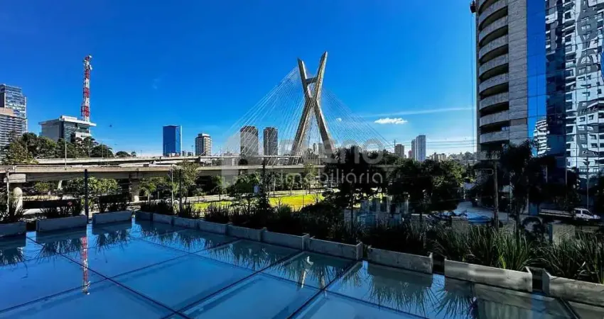 Apartamento no brooklin mobiliado com 82m², 1 suíte e 1 vaga à venda, são paulo, sp