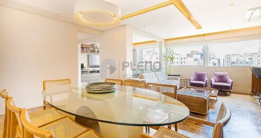 Apartamento em santa cecília com 111m², 3 quartos e 1 vaga à venda, são paulo, sp