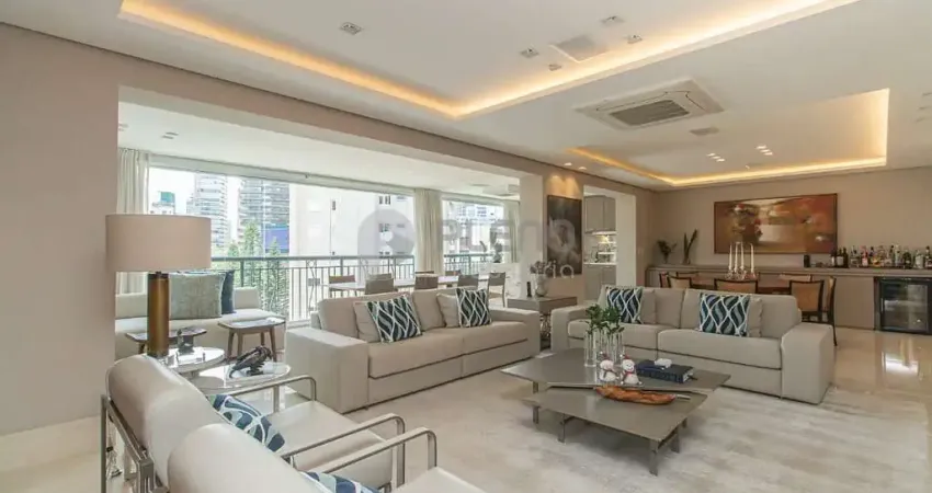 Apartamento na vila nova conceição de 226m² com 3 quartos, 2 suítes e 4 vagas à venda, são paulo, s