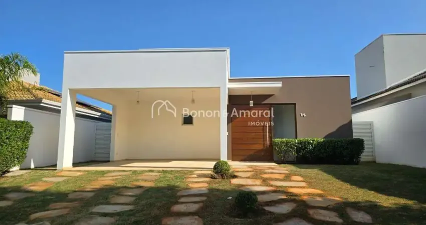 Casa térrea com 3 quartos no Condomínio Terras do Cancioneiro, Paulínia
