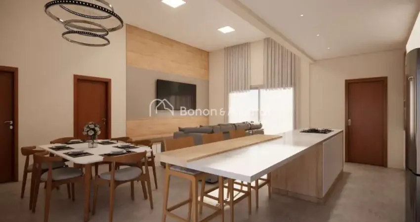 Casa térrea 3 suítes e escritório, à venda, Condomínio Lírios, Paulínia