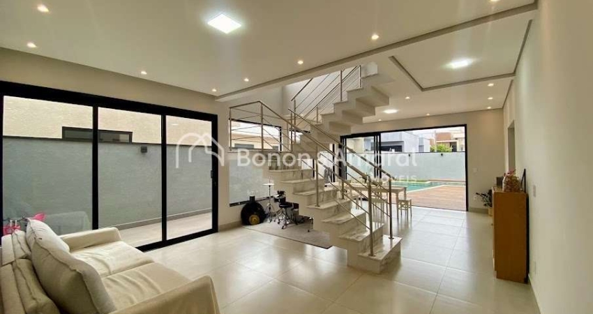 Sobrado à venda no Condomínio Residencial Club Portinari no bairro Parque Brasil 500 em Paulínia.