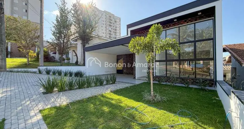 Casa térrea à venda no condomínio residencial solarium - vila moletta, valinhos