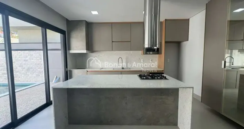 Casa térrea nova com 03 suítes à venda - Condomínio Residencial Royal Garden - Parque Brasil 500 - Paulínia / SP