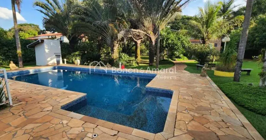 Chácara no vale das garças, de 5 quartos à venda, loteamento chácaras vale das garças - campinas/sp