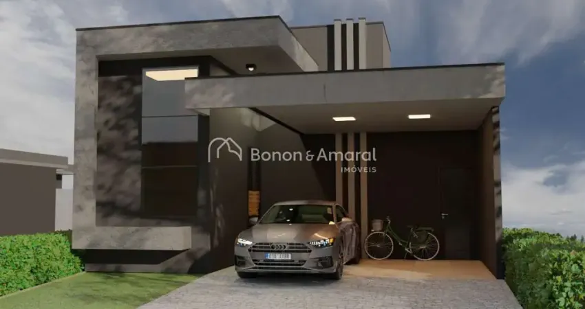 Casa térrea à venda 03 quartos no condomínio terras da estância - paulínia/sp