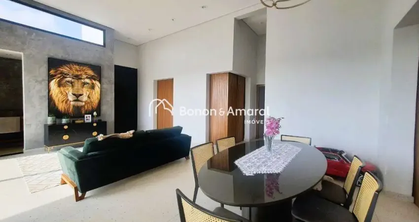 Casa térrea para venda no condomínio terras do cancioneiro no bairro parque brasil 500, em paulínia/sp