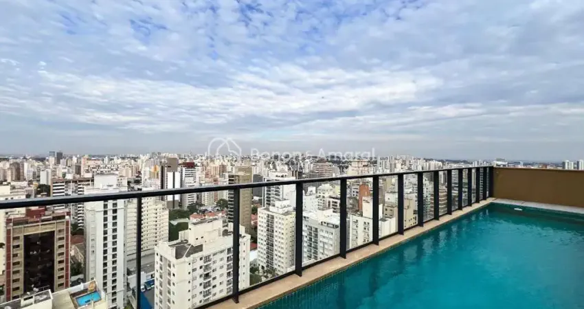 Apartamento 1 Quarto no Último Andar em Edifício com Concierge, Segurança e Acesso Exclusivo no CAMBUÍ