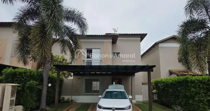 Sobrado com 3 suítes para alugar, no Condomínio Sunset Boulevard, Parque Brasil 500, Paulínia