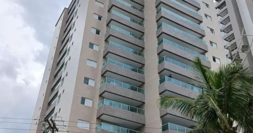 Apartamento quadra mar para venda em praia grande, jaedim real, 2 dormitórios, 1 suíte, 2 banheiros, 1 vaga