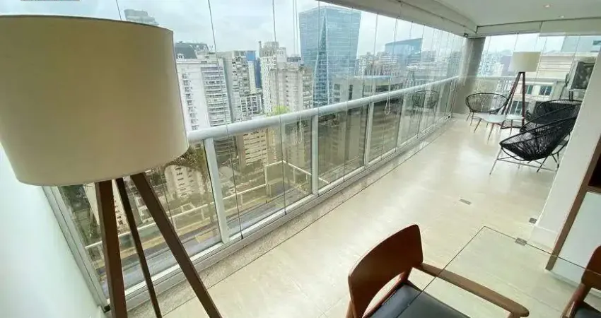 FLAT - VILA NOVA CONCEIÇÃO  - TOTALMENTE MOBILIADO - 80M²