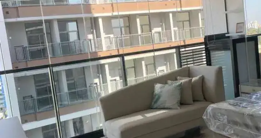 Studio venda/locação novo -todo mobiliado e equipado, a 10m do metrô brookl