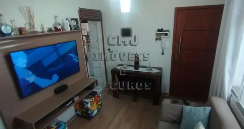 Apartamento para venda em santos, embaré, 2 dormitórios, 1 banheiro, 1 vaga